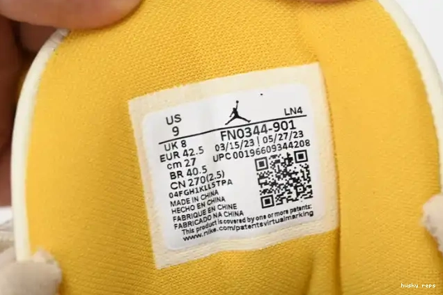 Rep Husky Balvin x Jordan J FN0344-901 Air 3 Sunset Medellin 0508